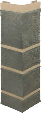 Угол наружный камень (серый) 0,47*0,11м (Фасад)