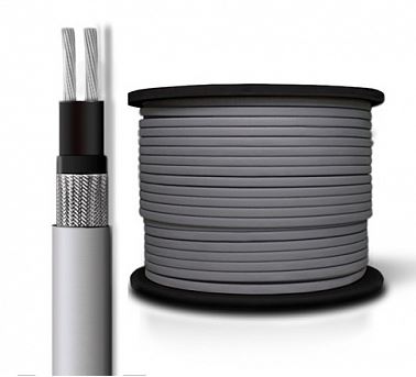 Саморегулирующийся греющий кабель в трубу SRF 10-2CT 10 Вт/м (техническая вода/белый) (250м)