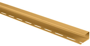 J-профиль золотистый Т-15 3000мм (КАНАДА + Престиж) (40шт)