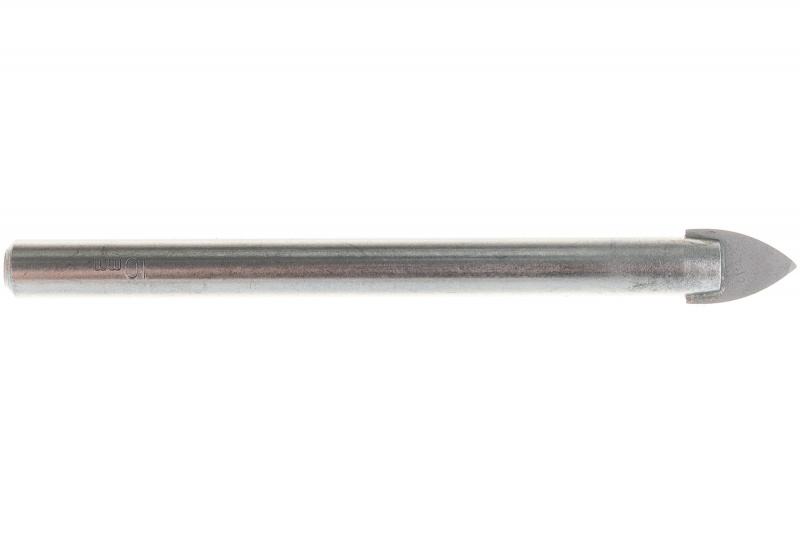 Сверло по кафелю и стеклу 10 мм, цилиндрический хвостовик //72820//MATRIX