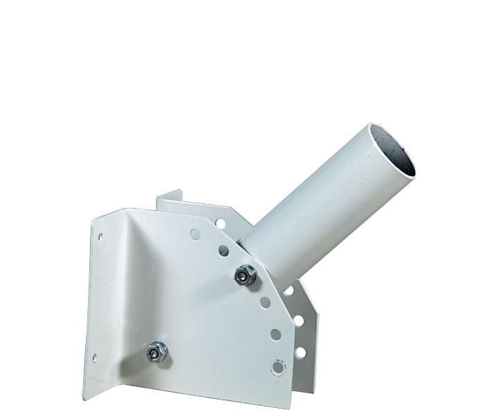 Кронштейн настенный КР-3.1 диаметр 48мм (ДС-01 300мм) белый цвет