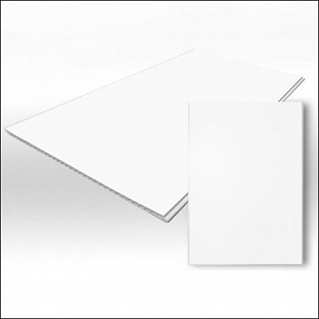 Панель СТАНДАРТ 25 Белый/Лайт/Люкс (матовая) 2,7 м (8 мм) (10)