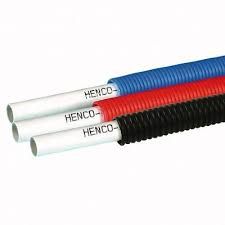 Труба металлопластиковая 16х2,0мм HENCO RIXc в синей гофре (100)