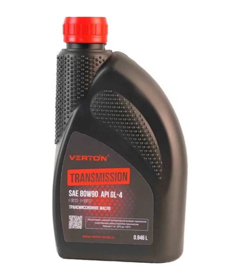 Масло трансмиссионное Transmission VERTON SAE80W90 API GL-4 1л