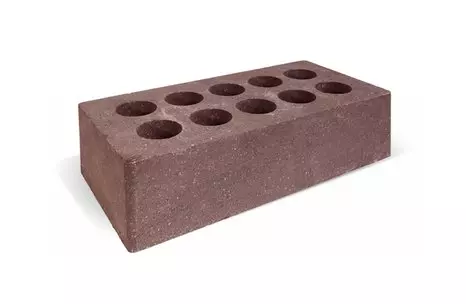 Кирпич облицовочный Brickstone СТАНДАРТ пустотелый Горький шоколад 250х120х65