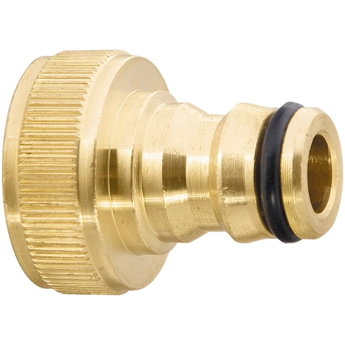 Адаптер штуцерный латунный 1/2"-3/4"внутр.резьба с переходником PALISAD 65820