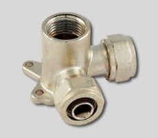 Тройник обжимной установочный 16х1/2"х16 Р