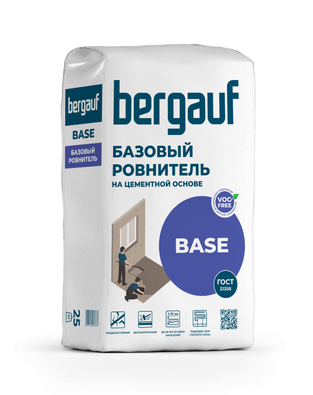 Bergauf Base - Ровнитель пола, 25кг(56)