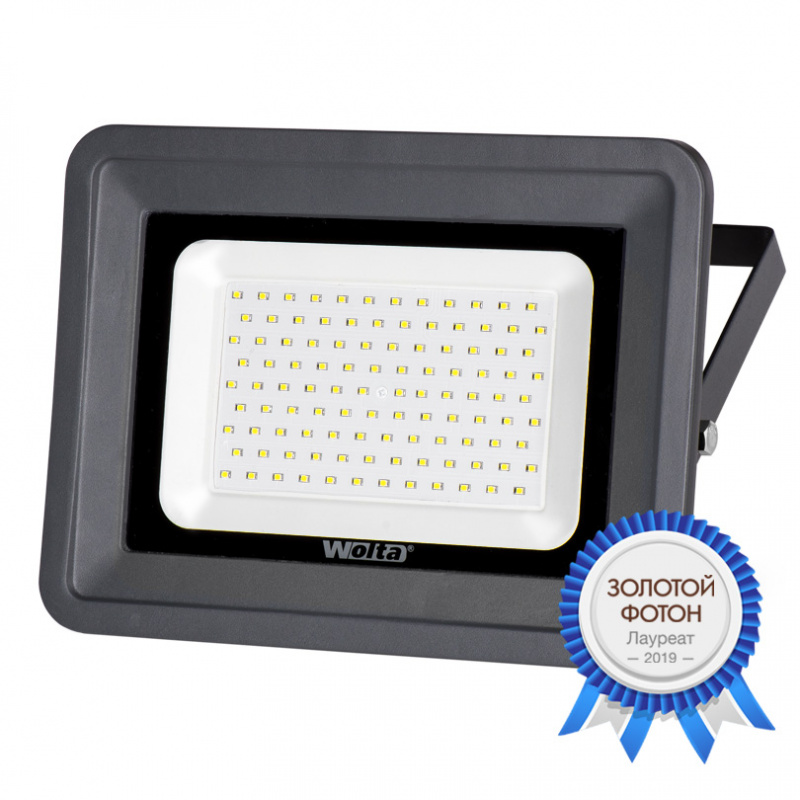 Прожектор светодиодный 100Вт 5500К WFL-100W/06 SMD черный WOLTA