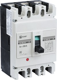 Выключатель автоматический ВА-99М  250/125А 3P 35кА EKF PROxima