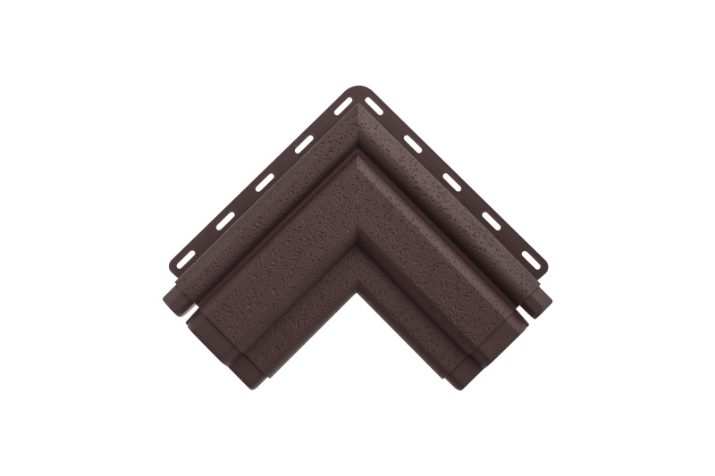 Угол наличника "Классик" (коричневый) 0,32*0,32м (Фасад)(24шт)