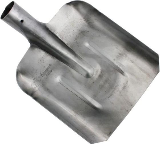 Лопата совковая рельсовая сталь 235х314 мм с ребрами жесткости , лак, б/ч d 40