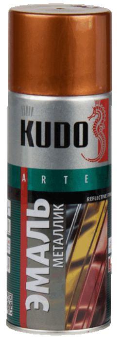 Эмаль металлик универсальная KUDO KU-1030 медь (12)