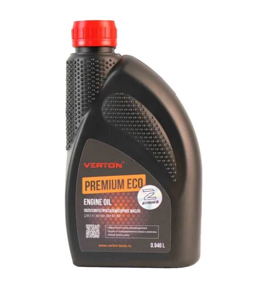 Масло 2 ТАКТ полусинтетическое VERTON PREMIUM ECO 1л