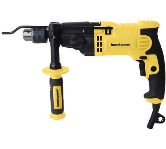 Дрель ударная 1000 Вт 0-1100/3000 об/мин Hanskonner HID21100DS
