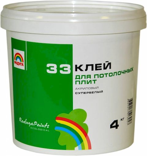 Клей для п/плит ВДАК "Р-33" 4кг (2)