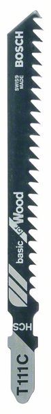 Пилка по дереву T111C HCS 100 мм BOSCH 2608630033