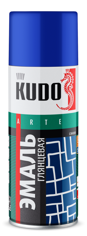 Эмаль универсальная KUDO KU-1011 синяя (12) RAL 5005