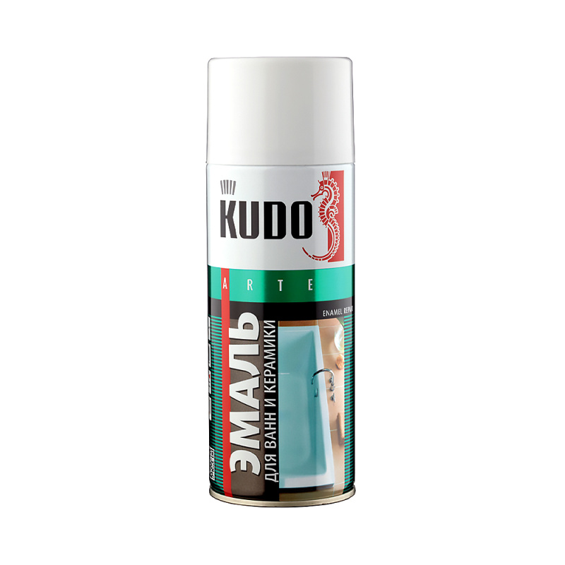 Эмаль для ванн KUDO KU-1301 белая (6)