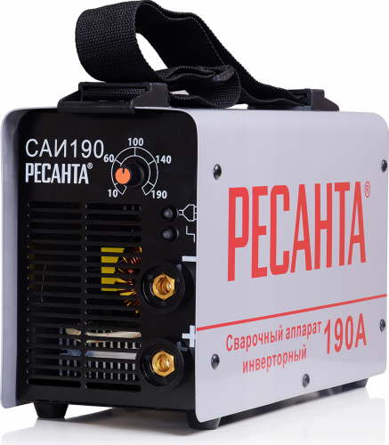 Сварочный аппарат 190A, инвертор, напр.140-240В //САИ-190 //РЕСАНТА 
