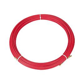 Протяжка кабельная (мини УЗК в бухте), стеклопруток, d=3.5 мм 50 м красная (47-1050)	REXANT	