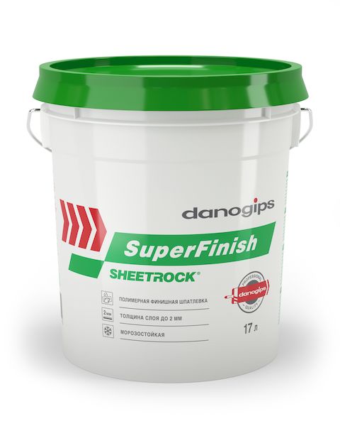 Шпатлевка Финишная ШИТРОК DANOGIPS SuperFinish, 28 кг (36)