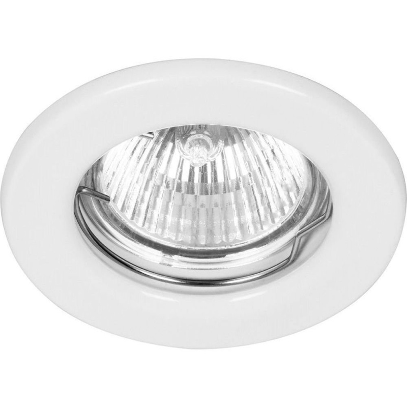 Светильник потолочный встраиваемый MR-16 G5.3 белый, DL10