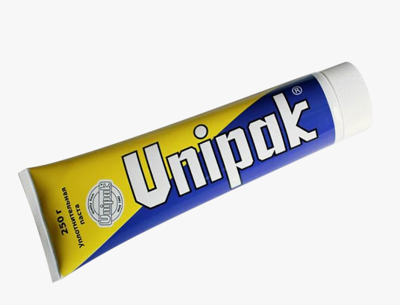 Паста для резьбовых соединений unipak. Паста для пакли Unipak. Unipak 1500800. Паста сантехническая. Unipak лён.