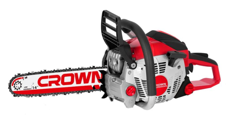 Бензопила CROWN CT20198-14 1800Вт/2.4л.с., 35см/14", EasyStart
