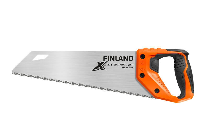 Ножовка по пластику и ламинату 350мм, 11 TPI// FINLAND