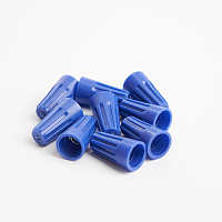 Соединительный изолирующий зажим СИЗ-2 - 4,5 мм, синий (DIY упаковка 10 шт)