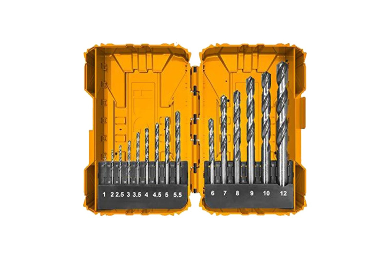 Набор сверл по металлу 15 шт. INGCO AKDL51502 INDUSTRIAL