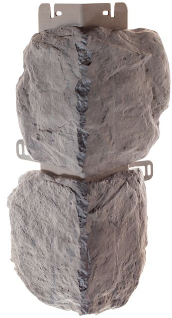 Угол наружный бутовый камень (скандинавский) 0,44*0,18м (Фасад) (10)