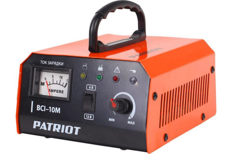 Зарядное устройство  6/12В, 10А, 10-150 А*ч//BCI-10M// PATRIOT 