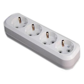 Колодка УЗ-4-GRAND четырехместная с заземлением 5140 IN HOME