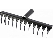 Грабли 12 витых зубьев без черенка 300 мм СИБРТЕХ 61740 Россия