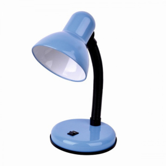 Светильник настольный LE TL-203 BLUE (Голубой, E27, пакет) (24)