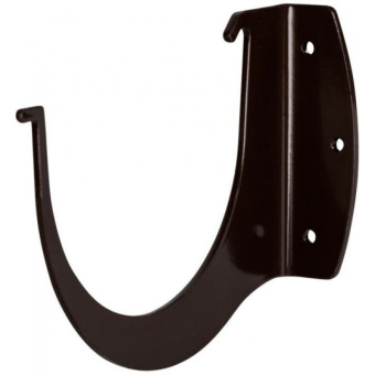 Кронштейн желоба металл малый коричневый Элит