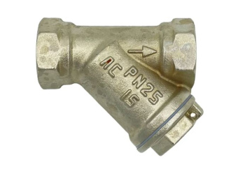 Фильтр косой латунный    "БАЗ"    3/4" в/в  (40шт)