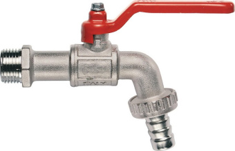 кран шаровой     водоразборный 1/2" НР рыч. IDEAL "itap" 