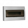 Корпус пластиковый ЩРН-П-18 черн. прозр. дверь IP41 GENERICA