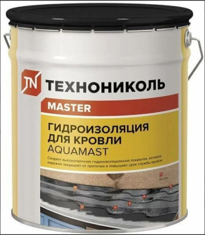 Мастика битумно-резиновая для кровли AquaMast  3кг