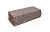 Кирпич облицовочный Brickstone РВАНЫЙ ЛОЖОК Горький шоколад 250х95х65 мм