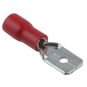 Наконечник плоский Изолированный (папа) РпИп 1,5-250 (DIY упаковка 10 шт), LD401-15250