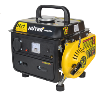 Бензогенератор 950 Вт HUTER HT950А