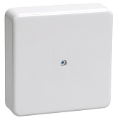 Коробка распаячная нар.монт. 100х100х29 белая (с контактной группой) IP40 КМ41219 (упак.42/42)