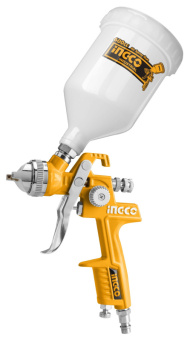 Краскораспылитель 0,6 л верхний бачок сопло 1,4 мм, 119-200л/мин INGCO ASG1061