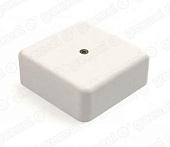 Коробка распаячная открытой установки 75*75*28 IP40 цвет белый (80шт) GE41215-01