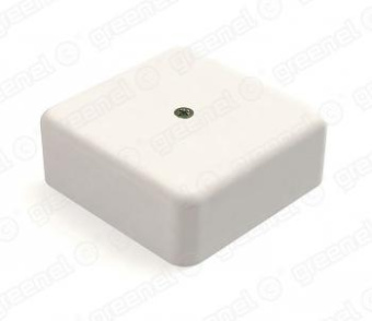Коробка распаячная открытой установки 75*75*28 IP40 цвет белый (80шт) GE41215-01