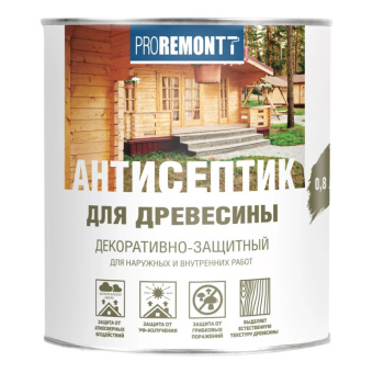 Антисептик алкидный Proremontt орегон 0,8 л